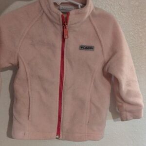 Columbia Light Pink Fleece Jacket